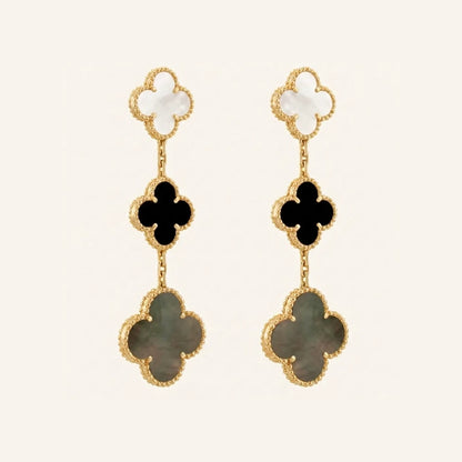 Alhambra Mixed Motif Drop Earrings