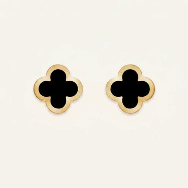 Alhambra Modern Frame Stud Earrings
