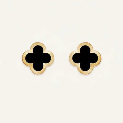 Alhambra Modern Frame Stud Earrings