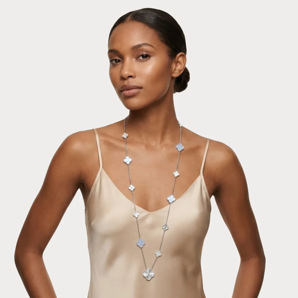 Alhambra Multi Motif Long Necklace