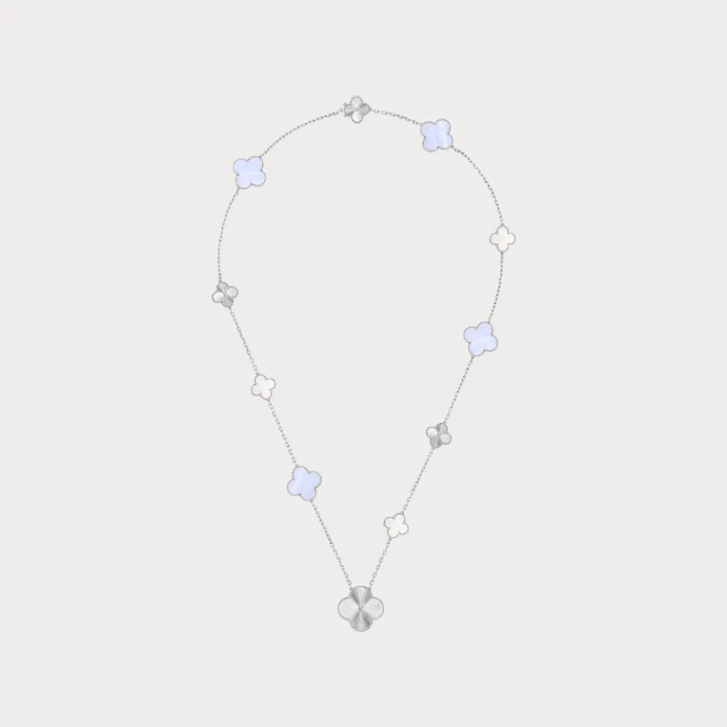 Alhambra Multi Motif Long Necklace