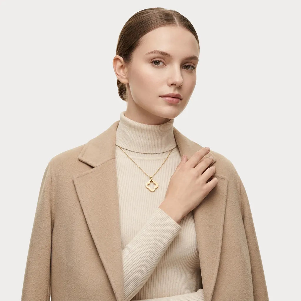 Alhambra Open Clover Pendant Necklace