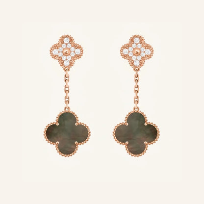 Alhambra Petal Link Drop Earrings