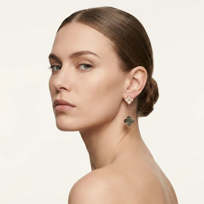 Alhambra Petal Link Drop Earrings