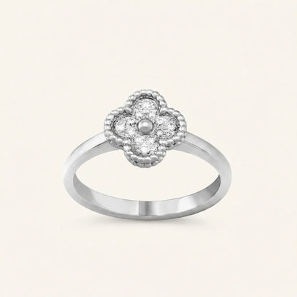 Alhambra Petite Clover Textured Ring
