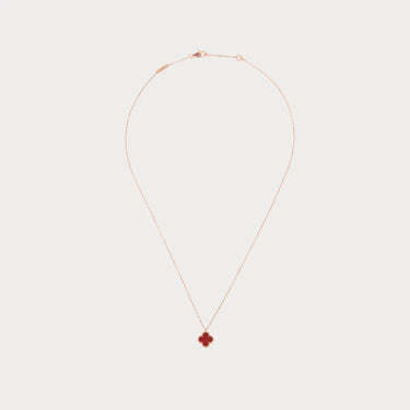 Alhambra Petite Red Motif Necklace