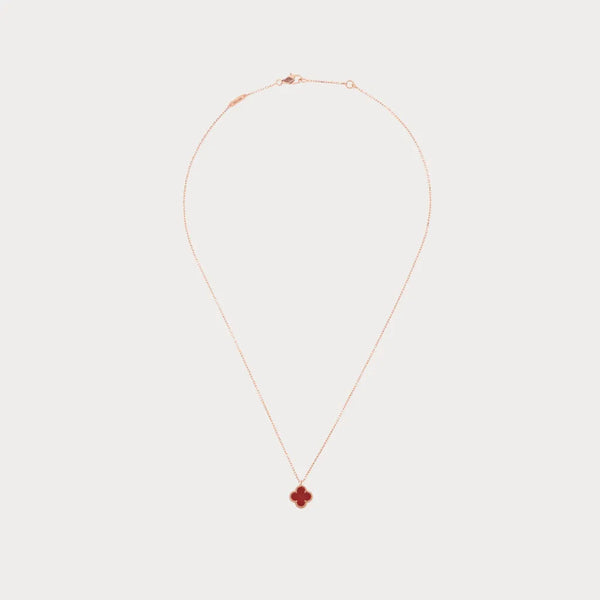 Alhambra Petite Red Motif Necklace