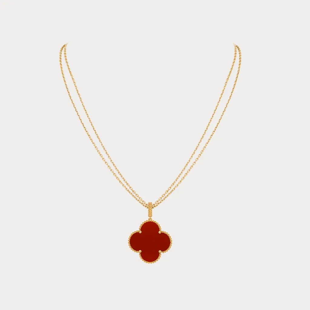 Alhambra Radiant Clover Pendant Necklace