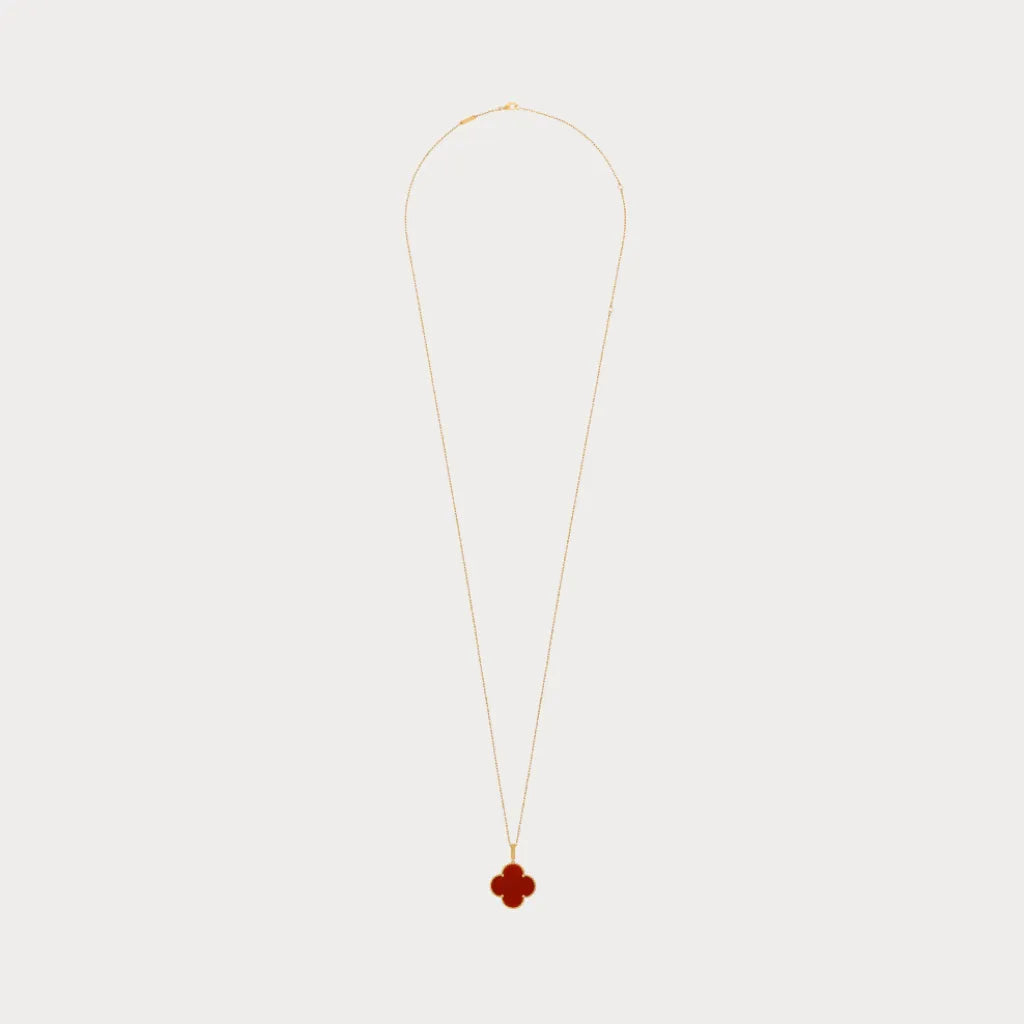 Alhambra Radiant Clover Pendant Necklace