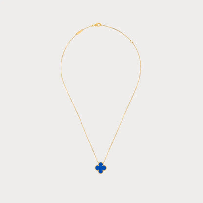 Alhambra Sapphire Clover Necklace