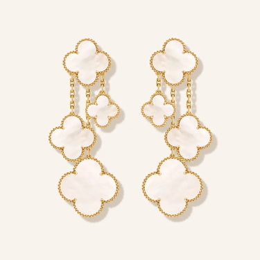 Alhambra Statement Charm Drop Earrings