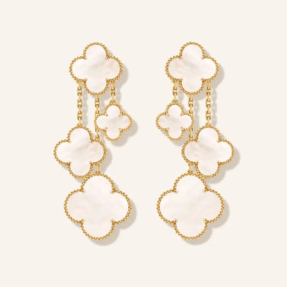 Alhambra Statement Charm Drop Earrings