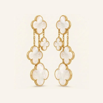 Alhambra Statement Charm Drop Earrings