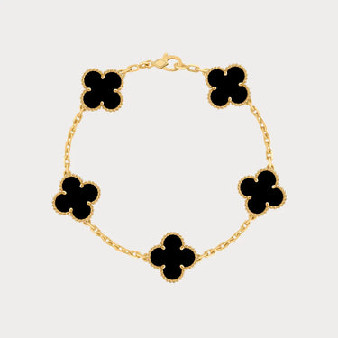 Alhambra Style Clover Chain Bracelet