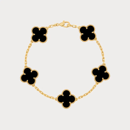 Alhambra Style Clover Chain Bracelet