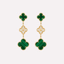 Alhambra Tiered Clover Link Earrings