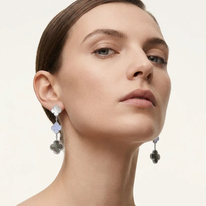 Alhambra Tiered Petal Drop Earrings