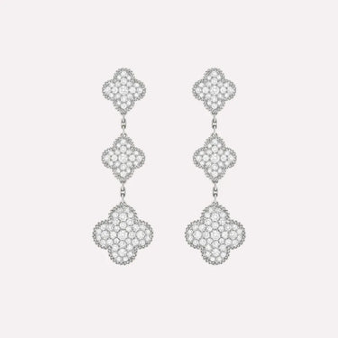 Alhambra Triple Clover Drop Earrings