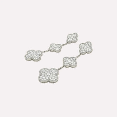Alhambra Triple Clover Drop Earrings