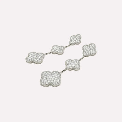 Alhambra Triple Clover Drop Earrings