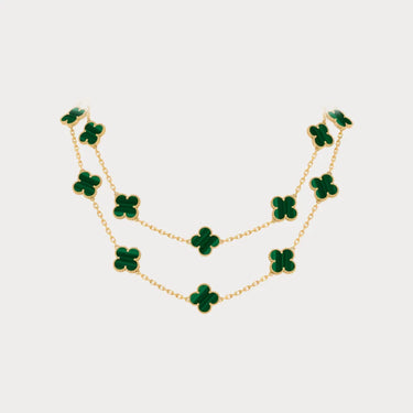 Alhambra Verdant Clover Station Necklace