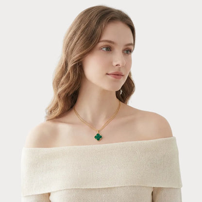 Alhambra Verde Clover Pendant Necklace