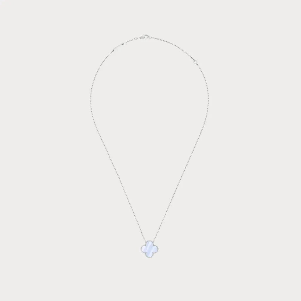Alhambra White Clover Pendant Necklace