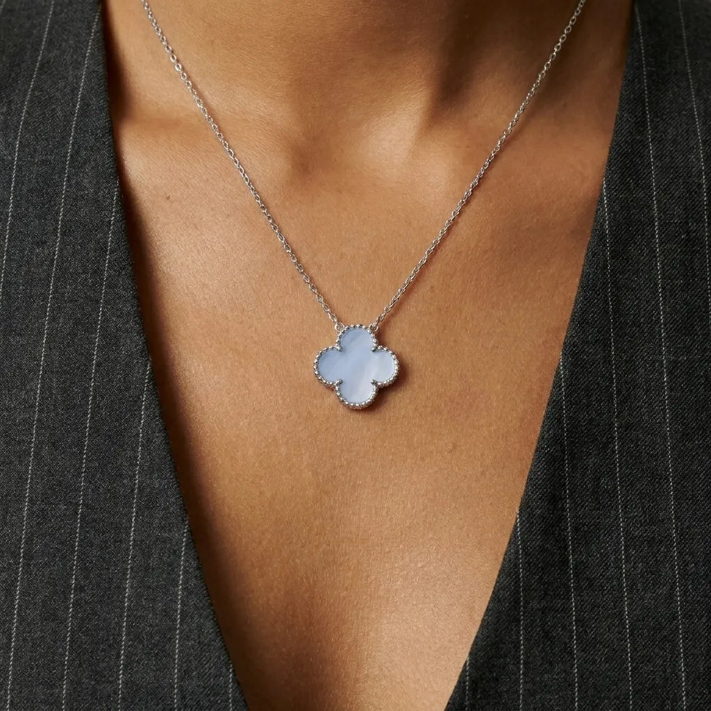 Alhambra White Clover Pendant Necklace