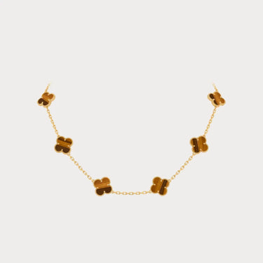 Alhambra Woodland Clover Station Necklace