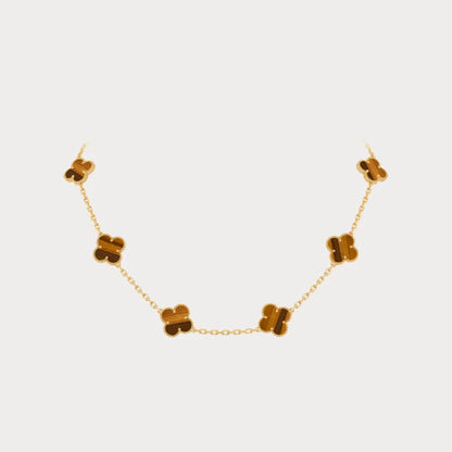 Alhambra Woodland Clover Station Necklace