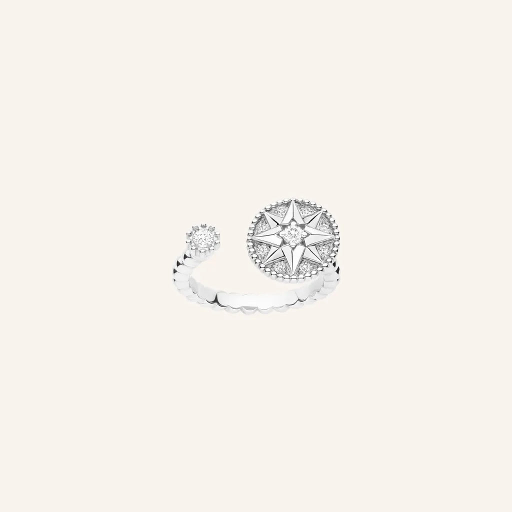 Bois Astral Compass Open Ring