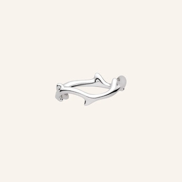 Bois Open Quatrefoil Ring