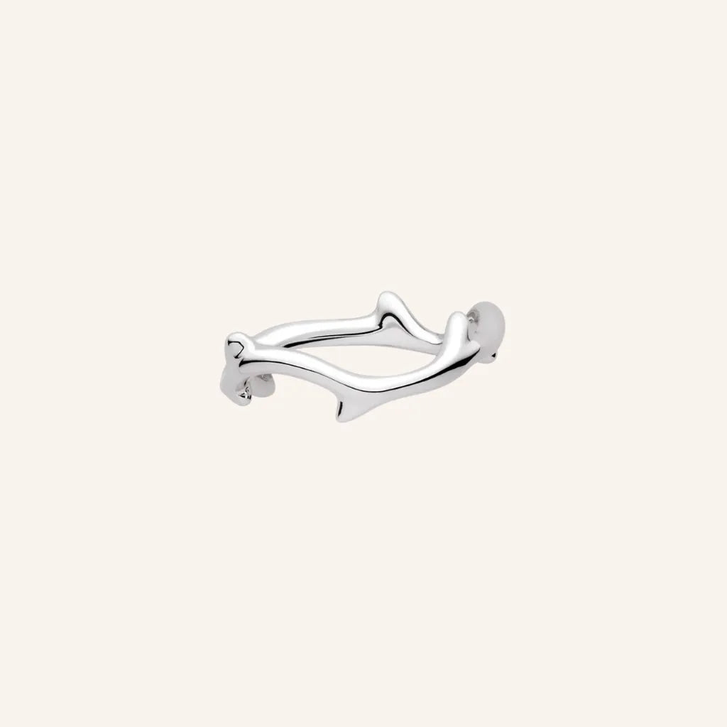 Bois Open Quatrefoil Ring