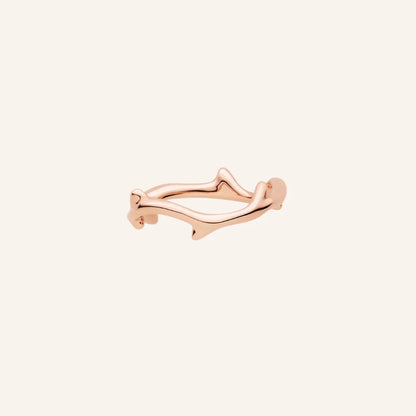 Bois Open Quatrefoil Ring
