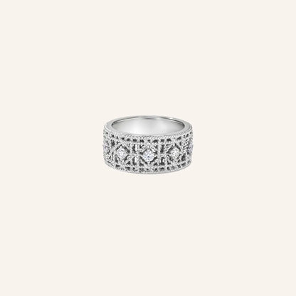 Bois Ornate Filigree Band Ring