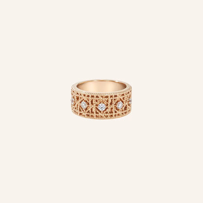 Bois Ornate Filigree Band Ring