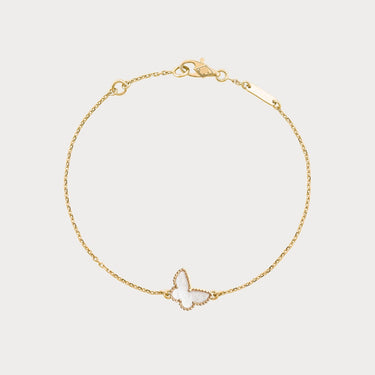 Butterflies Single Motif Bracelet