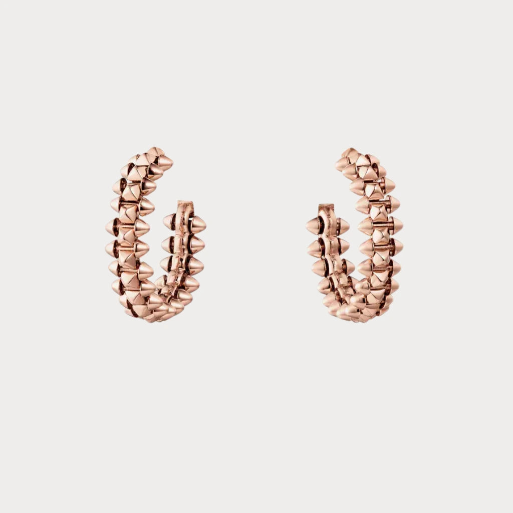Clash De Pyramid Hoop Earrings
