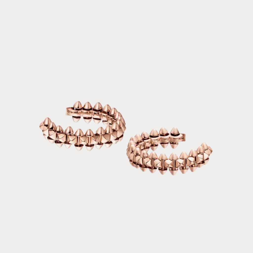 Clash De Pyramid Hoop Earrings