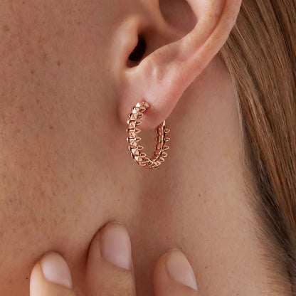 Clash De Pyramid Hoop Earrings