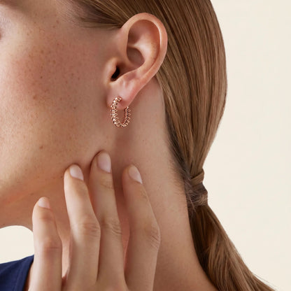 Clash De Pyramid Hoop Earrings