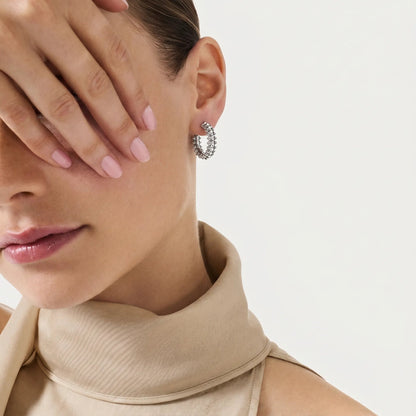 Clash De Sculpted Hoop Earrings