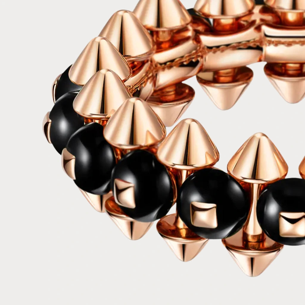Clash De Studded Bead Ring