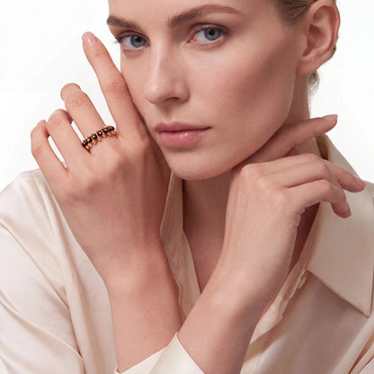 Clash De Studded Bead Ring