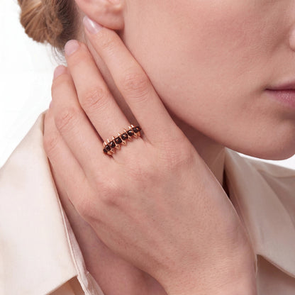 Clash De Studded Bead Ring