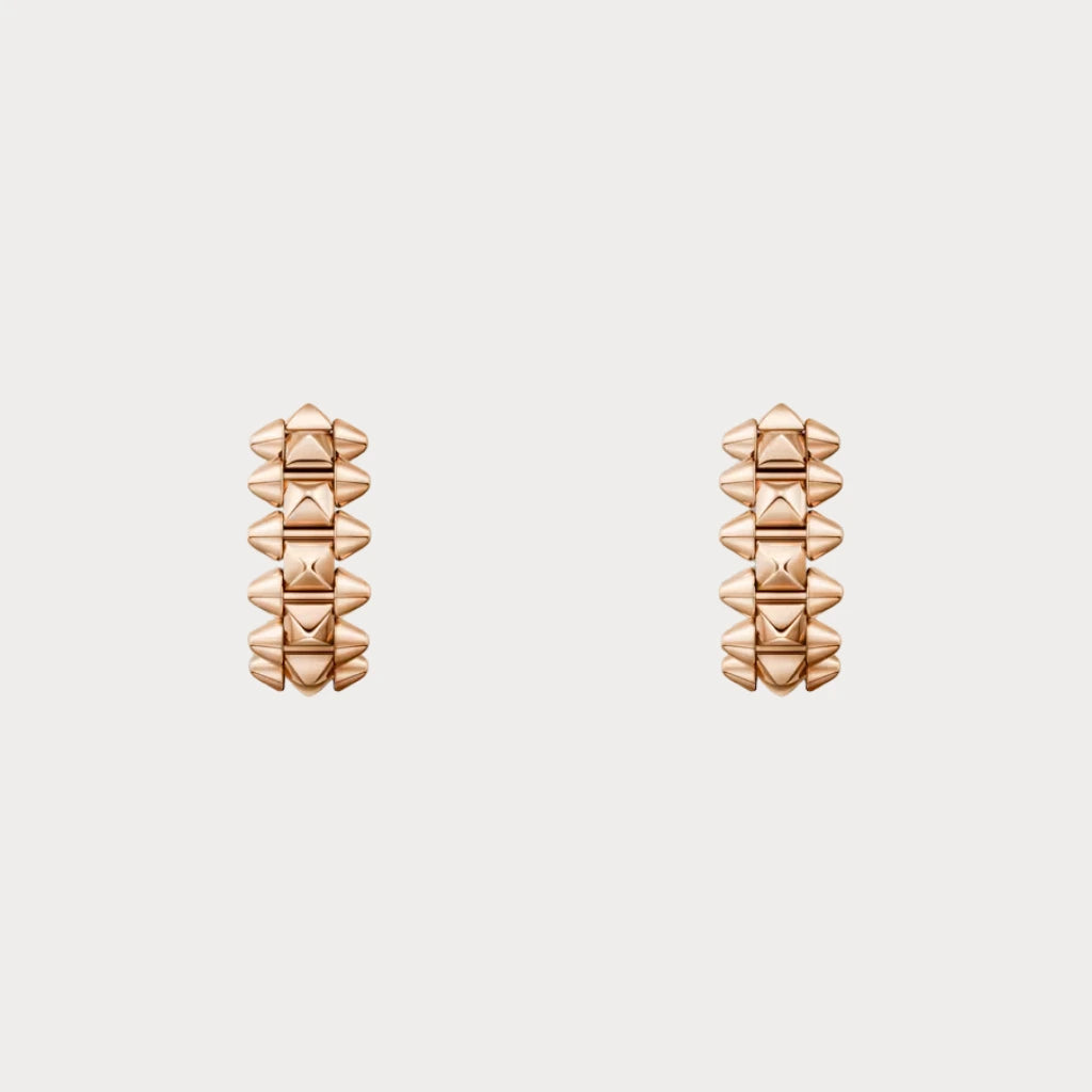 Clash De Studded Huggie Earrings