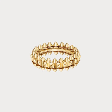Clash Double Stud Band Ring