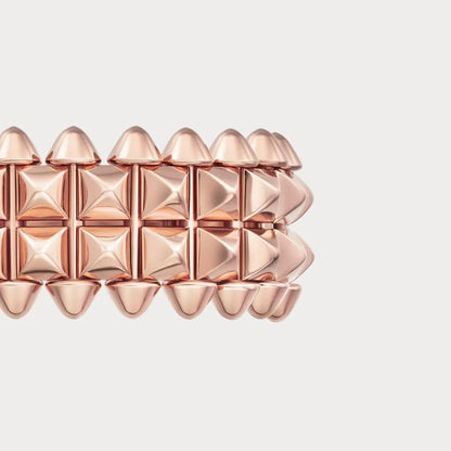 Clash Pyramid Stud Band Ring
