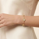 Clover Motif Chain Bracelet