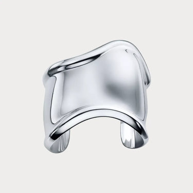 Elsa Peretti Bone White Large Wide Cuff Bracelet